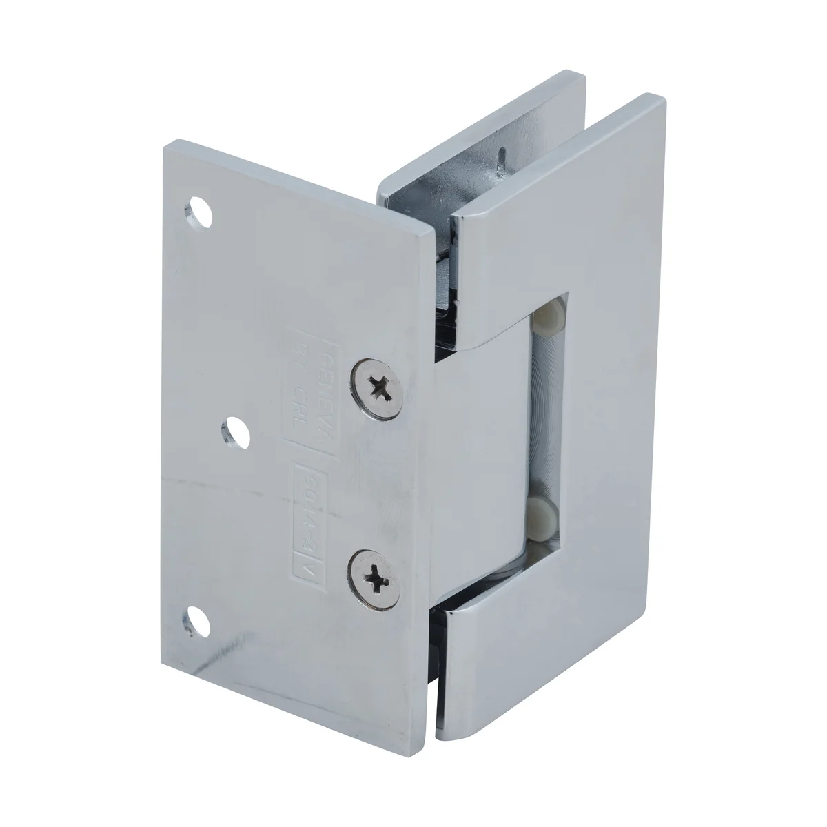CRL GEN544CH Shower Door Hinge – Geneva 544 Wall Mount, Offset Back Plate