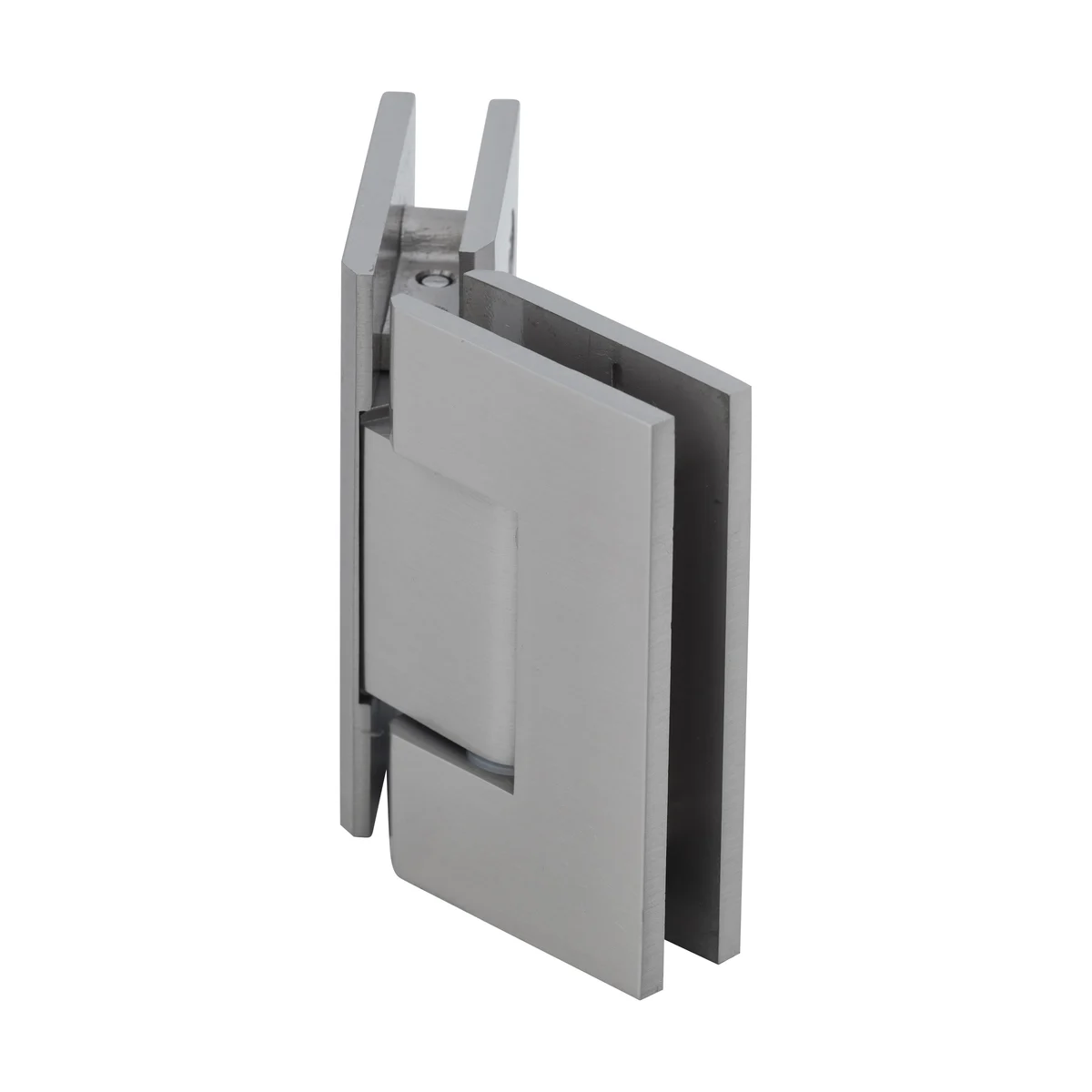 Glass to Glass Shower Door Hinge 135°: Geneva 545, Brushed Nickel – CRL GEN545BN