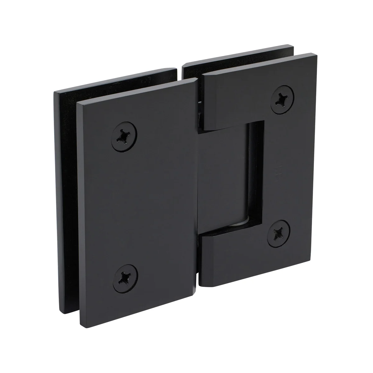Glass to Glass Shower Door Hinge 180°: Geneva 580 5° Pre-Set, Oil Rubbed Bronze – CRL GEN5800RB, photo 3