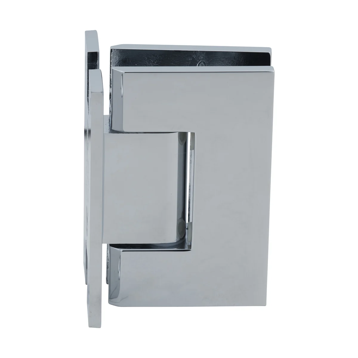 CRL GENH037CH Shower Door Hinge – Geneva 037 Wall Mount, H Back Plate