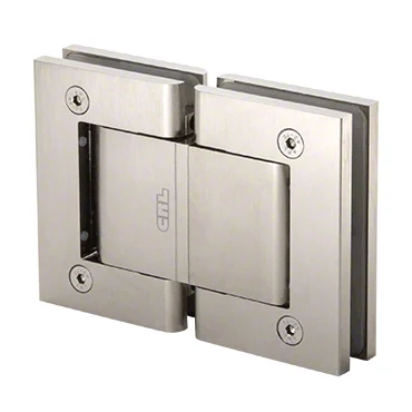 Glass to Glass Shower Door Hinge 180°: Vernon Oil Dynamic, Satin Nickel – CRL H8015BTSN