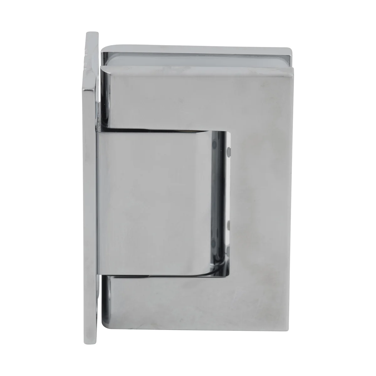 CRL H8210BTCH Shower Door Hinge – Vernon Wall Mount, Full Back Plate