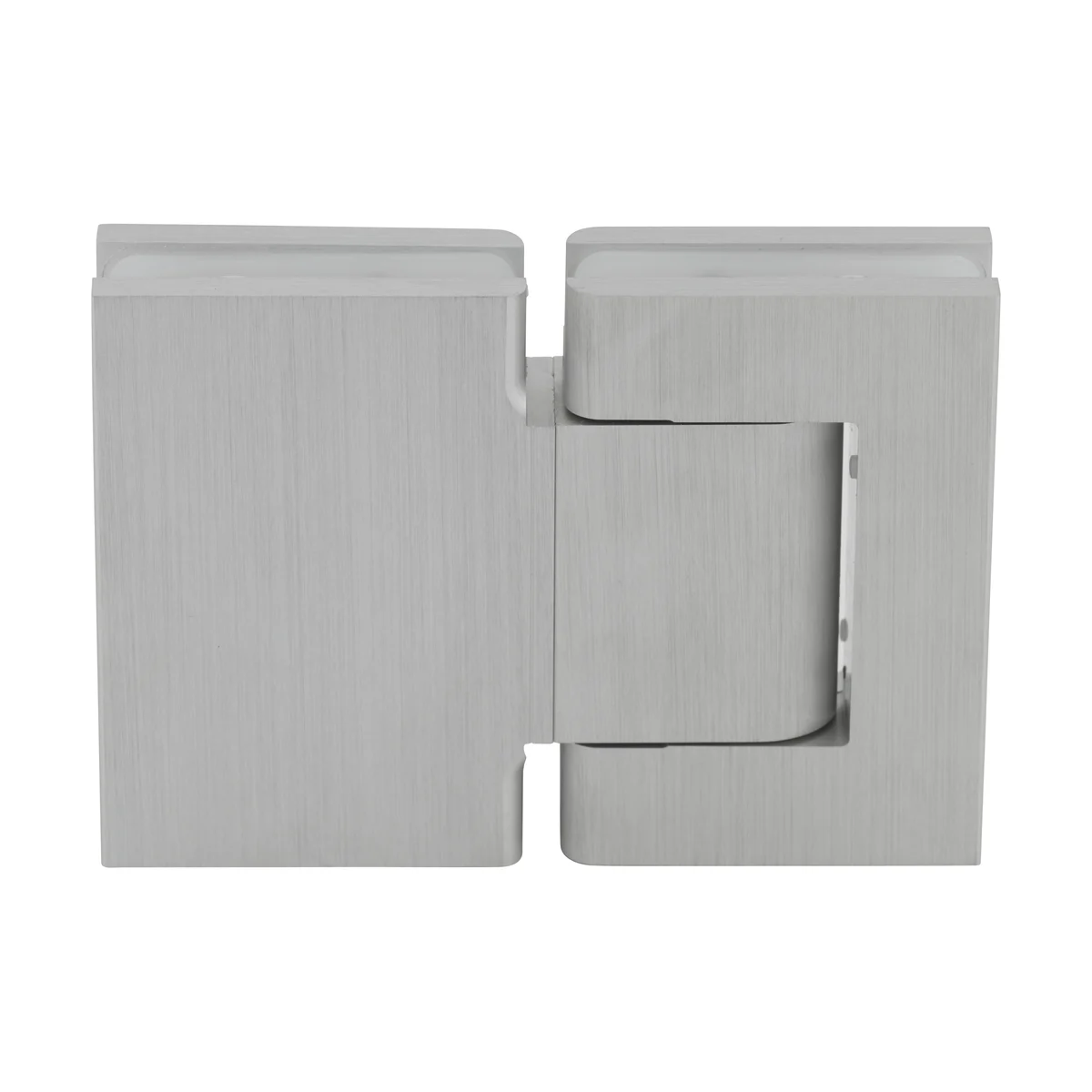Glass to Glass Shower Door Hinge 180°: Vernon Oil Dynamic, Satin Anodized – CRL H8215BTSA, photo 2