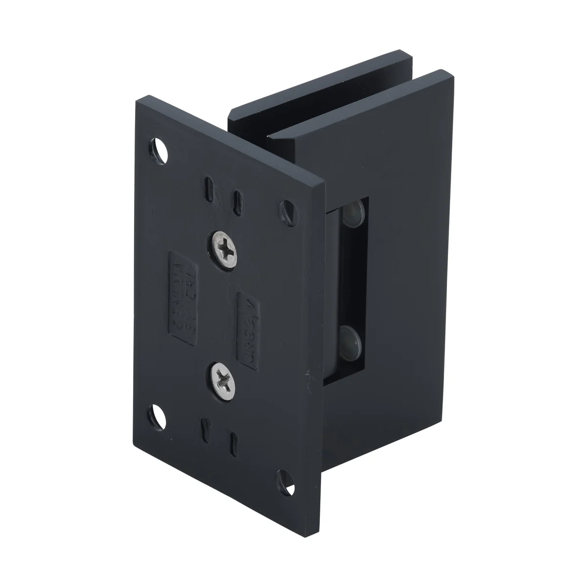 Shower Door Hinge: Junior Geneva 037 Wall Mount, Full Back Plate, Oil Rubbed Bronze – CRL JRG0370RB, photo 3