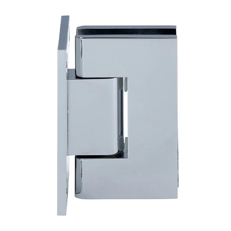 CRL JRG037CH Shower Door Hinge – Junior Geneva 037 Wall Mount, Full Back Plate