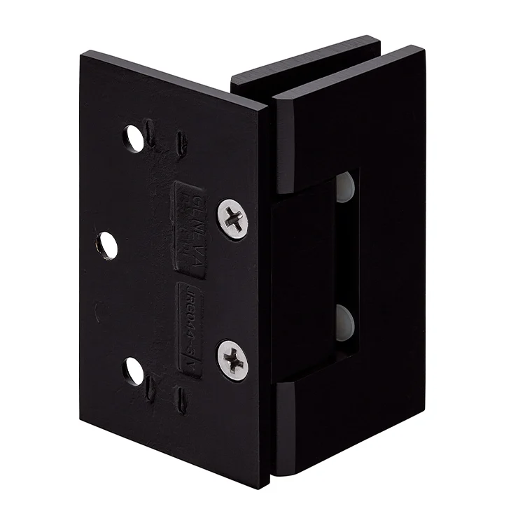 Shower Door Hinge: Junior Geneva 044 Wall Mount, Offset Back Plate, Oil Rubbed Bronze – CRL JRG0440RB