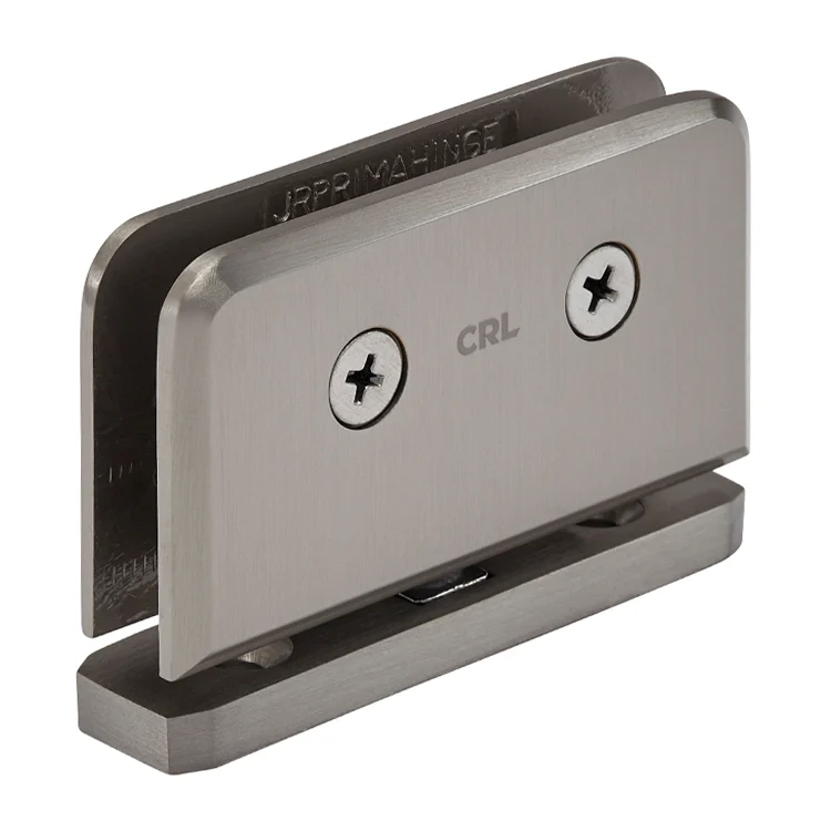 Pivot Shower Door Hinge: Junior Prima 01 Top or Bottom Mount, Brushed Nickel – CRL JRPPH01BN, photo 3