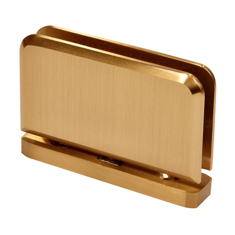 Pivot Shower Door Hinge: Junior Prima 01 Top or Bottom Mount, Satin Brass – CRL JRPPH01SB