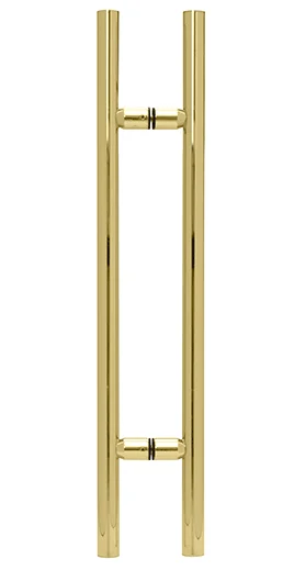 Shower Door 24" Ladder Style Pull Handle, Polished Brass – CRL LP24BR