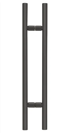 Shower Door 24" Ladder Style Pull Handle, Matte Black – CRL LP24MBL