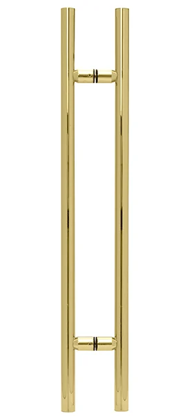 Shower Door 48" Ladder Style Pull Handle, Polished Brass – CRL LP48BR