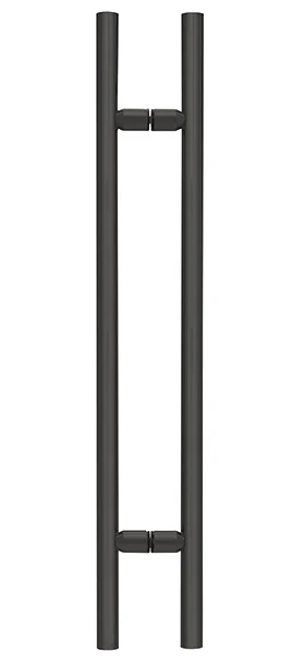 Shower Door 48" Ladder Style Pull Handle, Matte Black – CRL LP48MBL