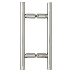CRL LP6X6CH 6" Ladder Style Back-to-Back Pull Handle