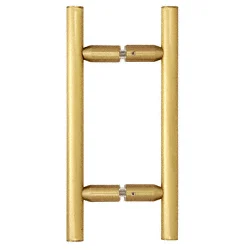 Shower Door 6" Ladder Style Back-to-Back Pull Handle, Satin Brass – CRL LP6X6SB