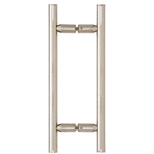 Shower Door 8" Ladder Style Back-to-Back Pull Handle, Polished Nickel – CRL LP8X8PN