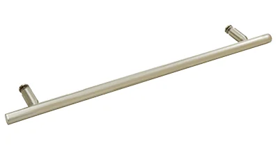 Glass Shower Door 18" Ladder Style Single-Sided Towel Bar, Brushed Nickel – CRL LTB18BN
