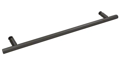 Glass Shower Door 18" Ladder Style Single-Sided Towel Bar, Matte Black – CRL LTB18MBL