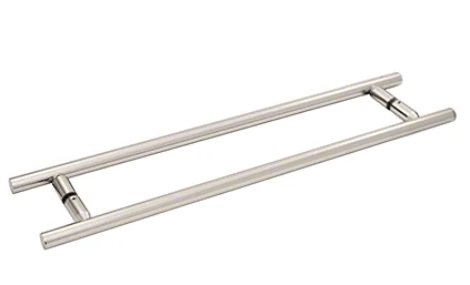 Glass Shower Door 18" Back-to-Back Ladder Style Towel Bar, Polished Nickel – CRL LTB18X18PN
