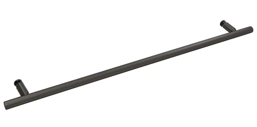 Glass Shower Door 24" Single-Sided Ladder Style Towel Bar, Matte Black – CRL LTB24MBL