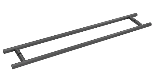 Glass Shower Door 24" Back-to-Back Ladder Style Towel Bar, Matte Black – CRL LTB24X24MBL