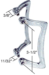 CRL M6029 Framed Shower Door Handle Set