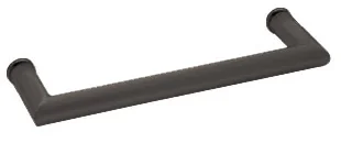 Glass Shower Door 18" Mitered Corner Single-Sided Towel Bar, Brushed Bronze – CRL MT18BBRZ
