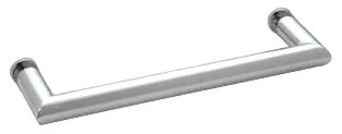 CRL 18" Mitered Corner Single-Sided Towel Bar, Polished Chrome