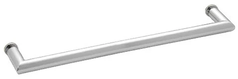 CRL 24" Mitered Corner Single-Sided Towel Bar, Polished Chrome