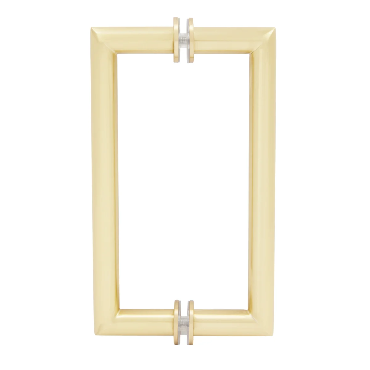 CRL MT8X8CH 8" MT Series Mitered Corner Pull Handle