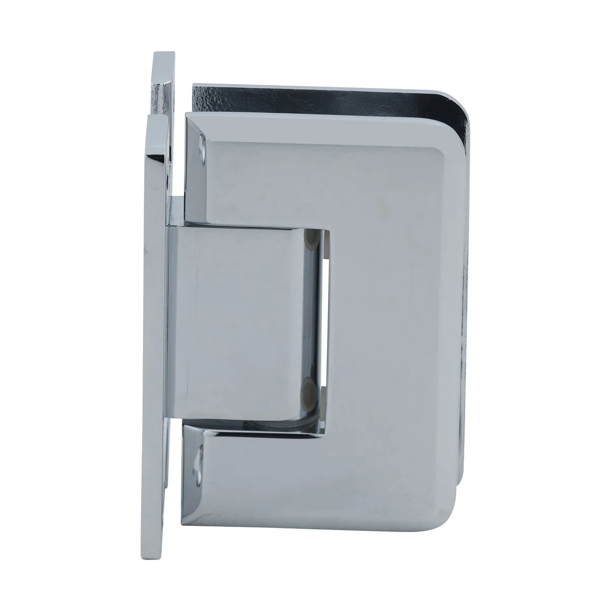 CRL P1N037CH Shower Door Hinge – Pinnacle 037 Wall Mount, H Back Plate
