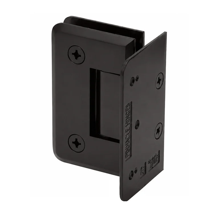 Shower Door Hinge: Pinnacle 044 Wall Mount, Offset Back Plate, Oil Rubbed Bronze – CRL P1N0440RB