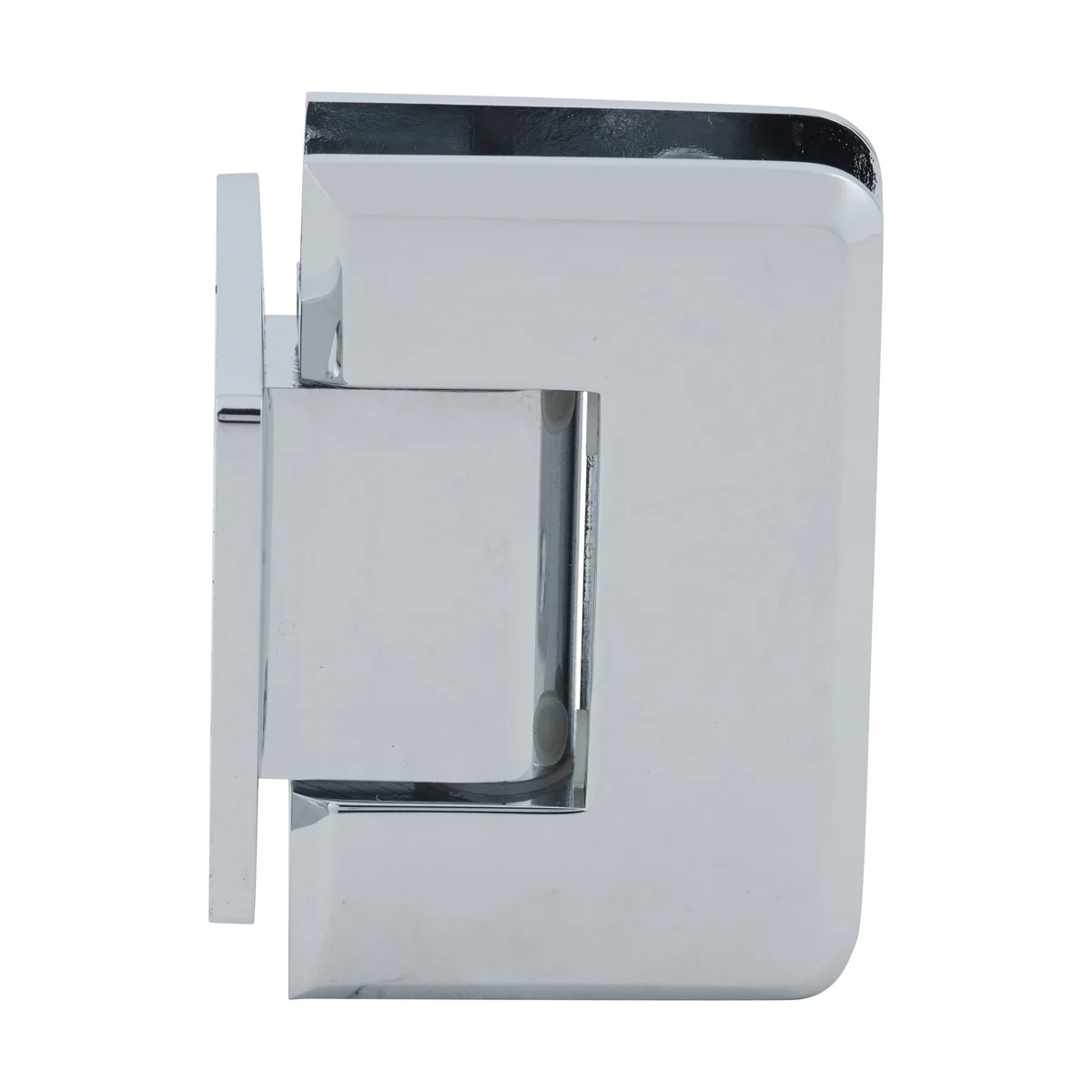 CRL P1N074CH Shower Door Hinge – Pinnacle 074 Wall Mount, Short Back Plate