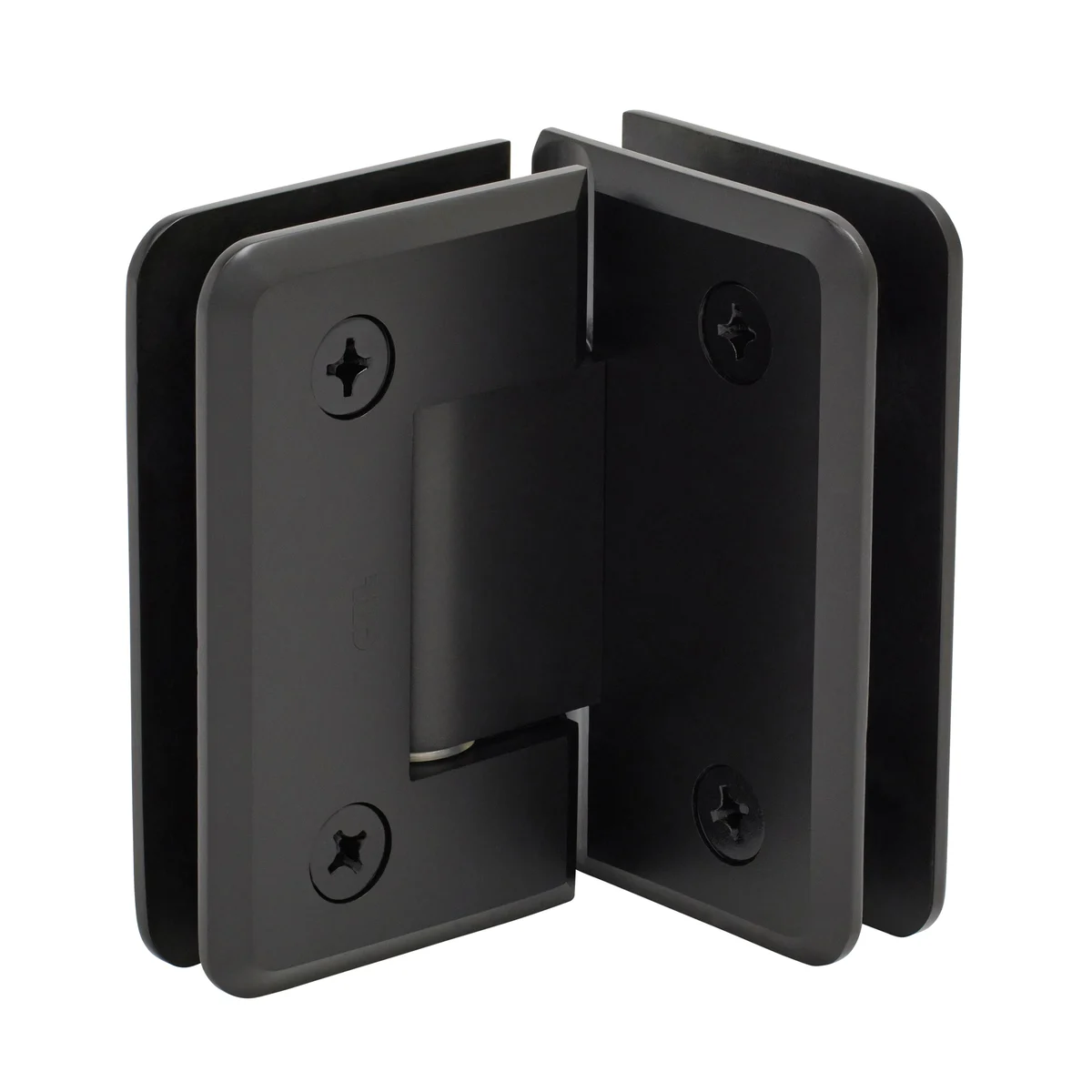 Glass to Glass Shower Door Hinge 90°: Pinnacle 092, Oil Rubbed Bronze – CRL P1N0920RB, photo 3