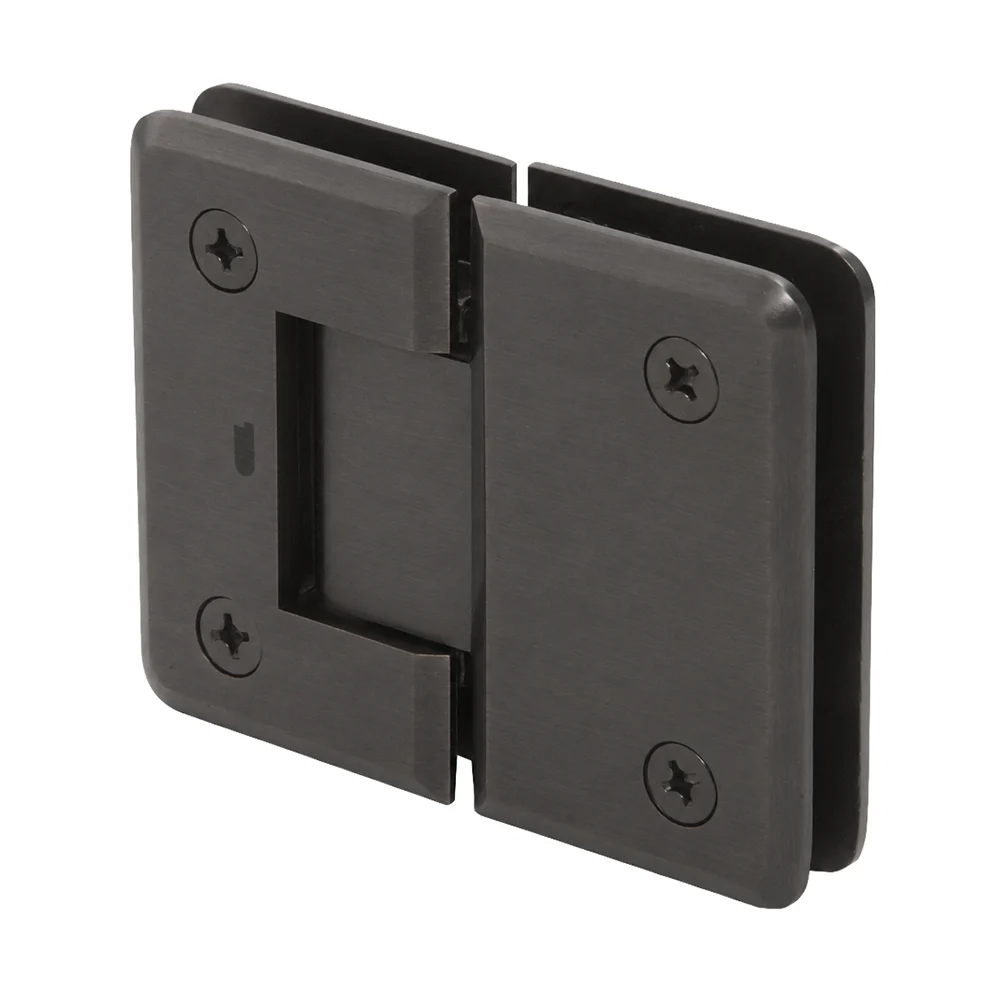 Glass to Glass Shower Door Hinge 180°: Pinnacle 180, Oil Rubbed Bronze – CRL P1N1800RB, photo 2