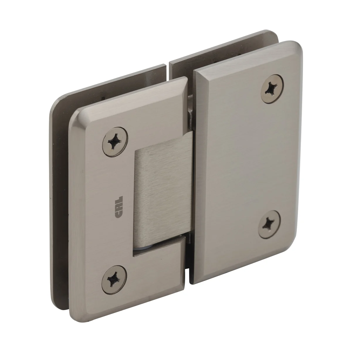 Glass to Glass Shower Door Hinge 180°: Pinnacle 180, Brushed Bronze – CRL P1N180BBRZ, photo 2