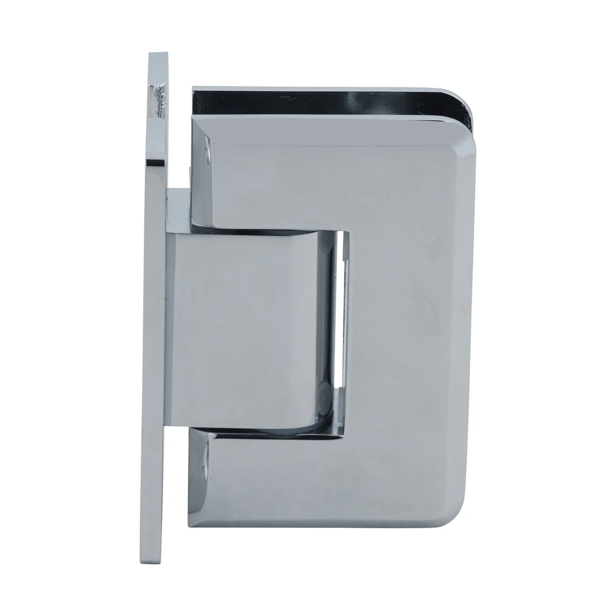 CRL P1N337CH Shower Door Hinge – Pinnacle 337 Adjustable Wall Mount, H Back Plate
