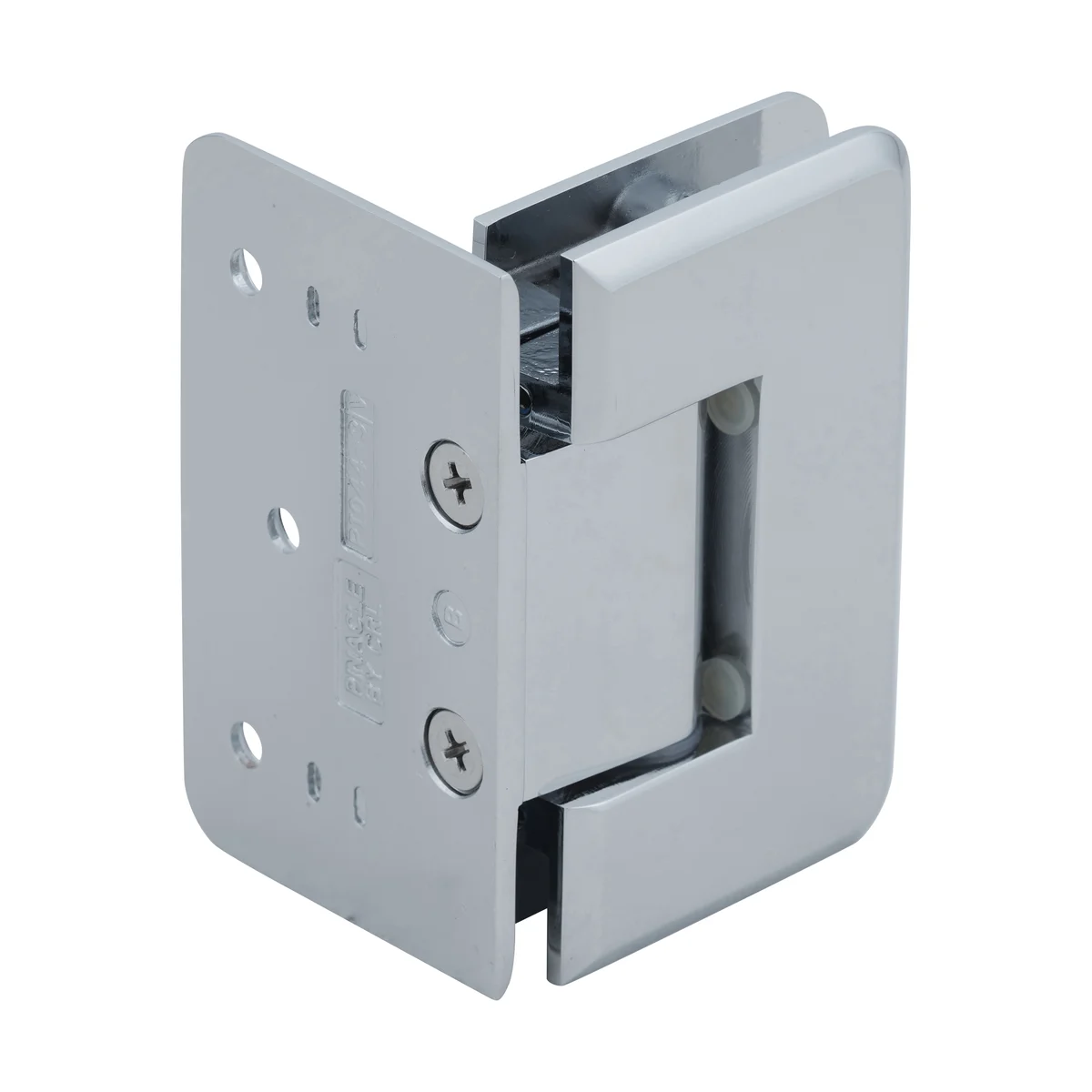 CRL P1N544CH Shower Door Hinge – Pinnacle 544 5° Pre-Set, Offset Back Plate