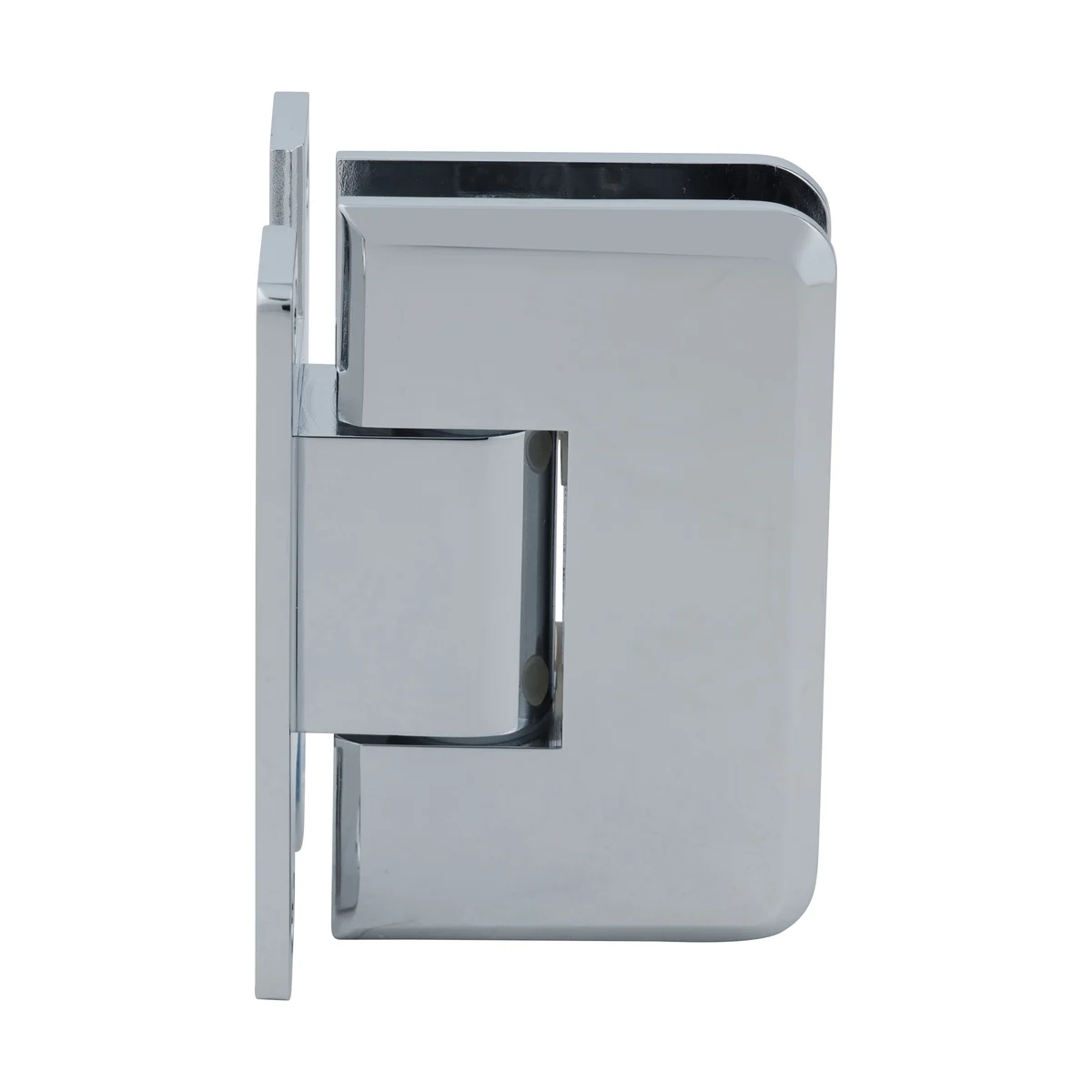 CRL PLY037CH Shower Door Hinge – Plymouth 037 Wall Mount, H Back Plate
