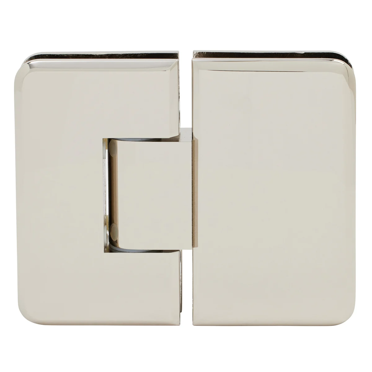 Glass to Glass Shower Door Hinge 180°: Plymouth 180, Polished Nickel – CRL PLY180PN
