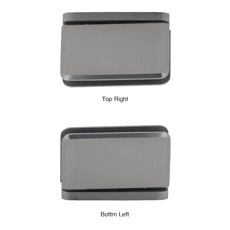 Pivot Shower Door Hinge: Prima 01 #2 Pin, Top Right or Bottom Left, Brushed Nickel – CRL PPH0152BN, photo 4