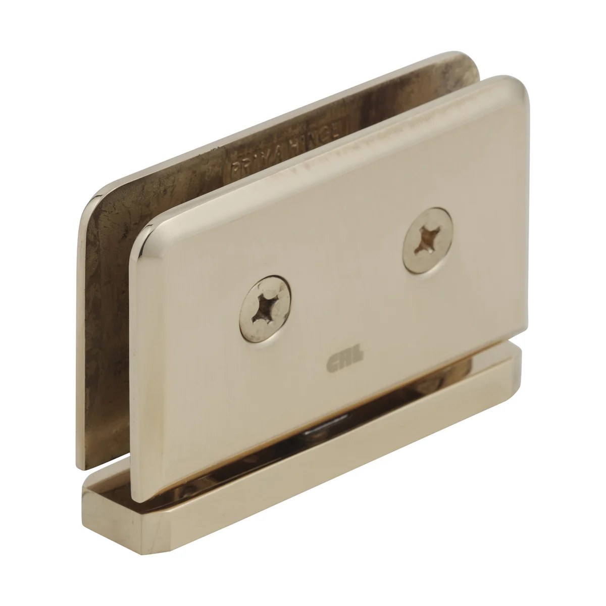 Pivot Shower Door Hinge: Prima 01 Top or Bottom Mount, Unlacquered Brass – CRL PPH01ULBR, photo 3
