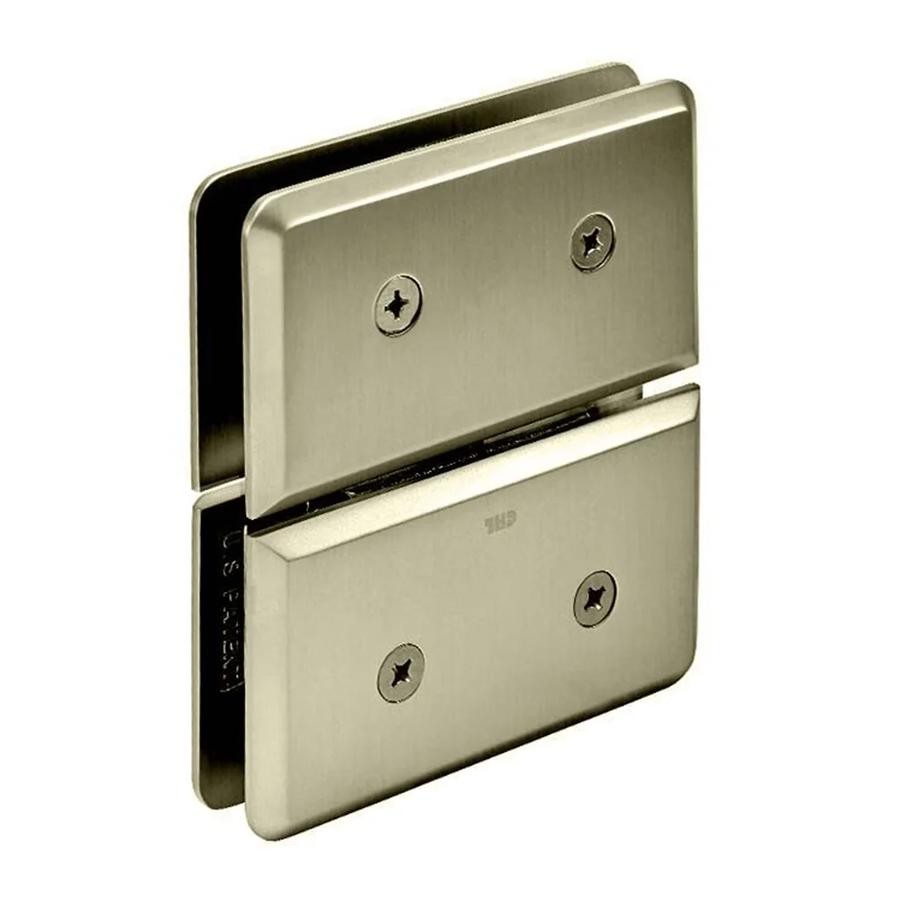 Pivot Shower Door Hinge: Prima 02 Glass to Glass Mount, Brushed Bronze – CRL PPH02BBRZ