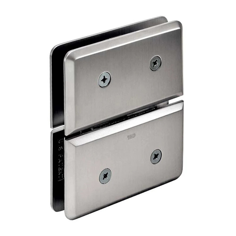 Pivot Shower Door Hinge: Prima 02 Glass to Glass Mount, Brushed Nickel – CRL PPH02BN