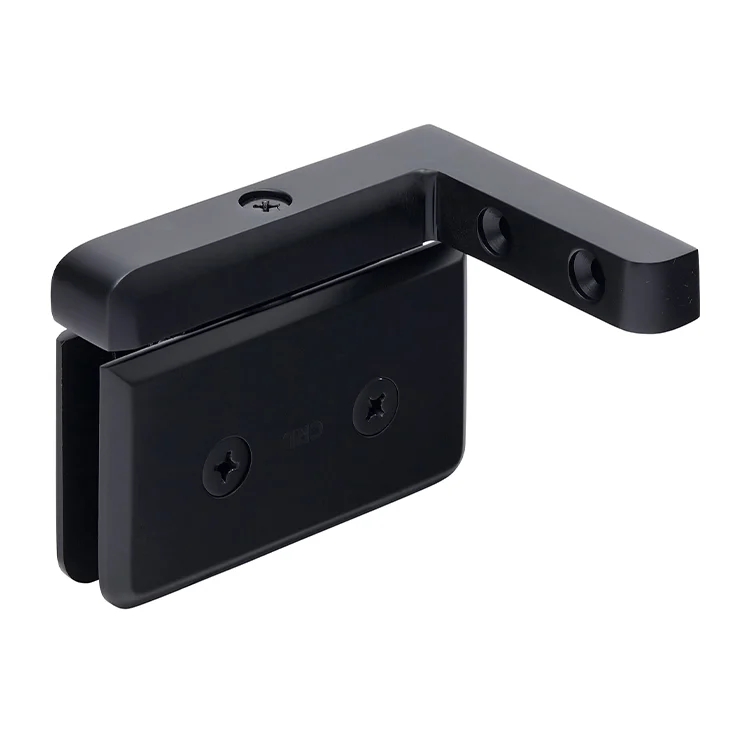 Pivot Shower Door Hinge: Prima 05 Left Hand Offset Mount, Matte Black – CRL PPH05LMBL