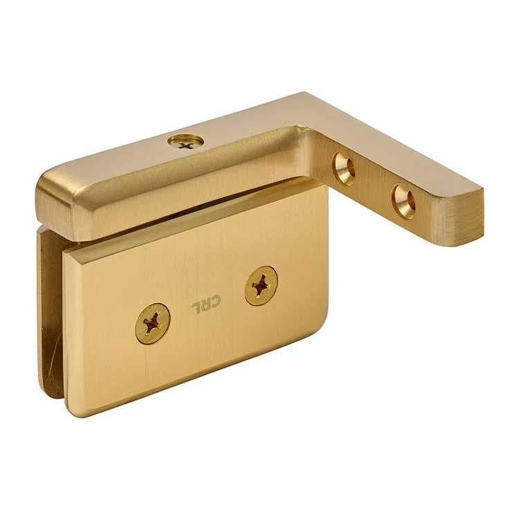 Pivot Shower Door Hinge: Prima 05 Left Hand Offset Mount, Satin Brass – CRL PPH05LSB, photo 3