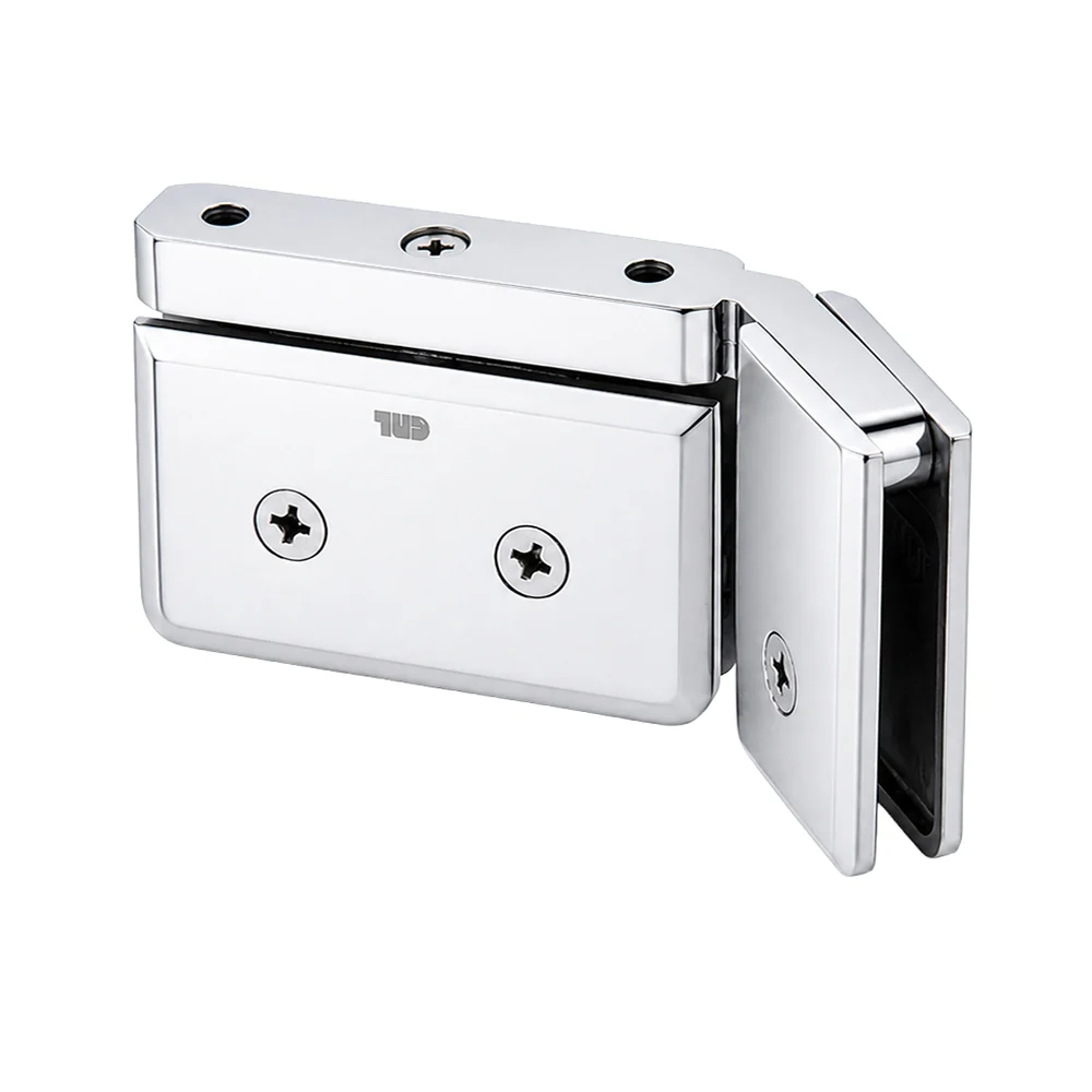 CRL PPH0735LCH Pivot Shower Door Hinge – Prima Left Hand 135° with U-Clamp