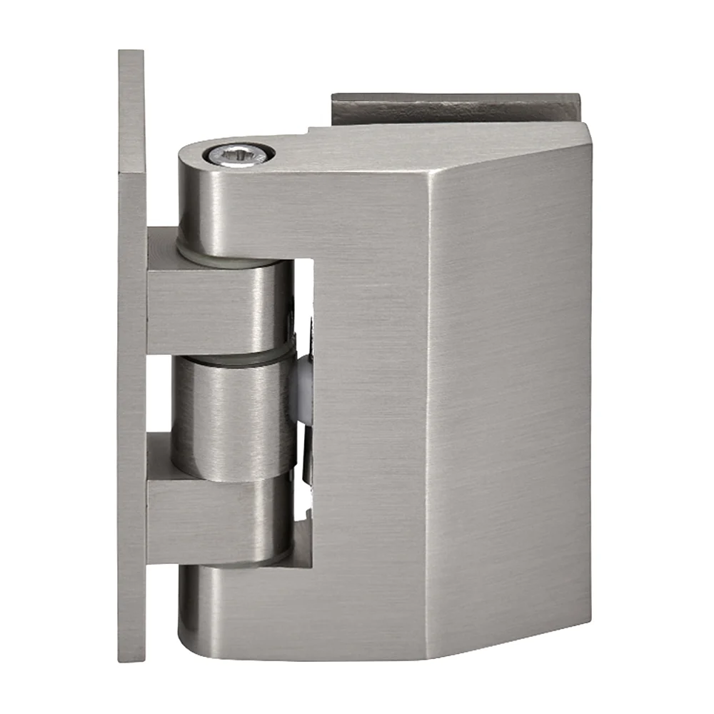 CRL REG037BN Shower Door Hinge – Regal 037 Wall Mount, Offset Back Plate