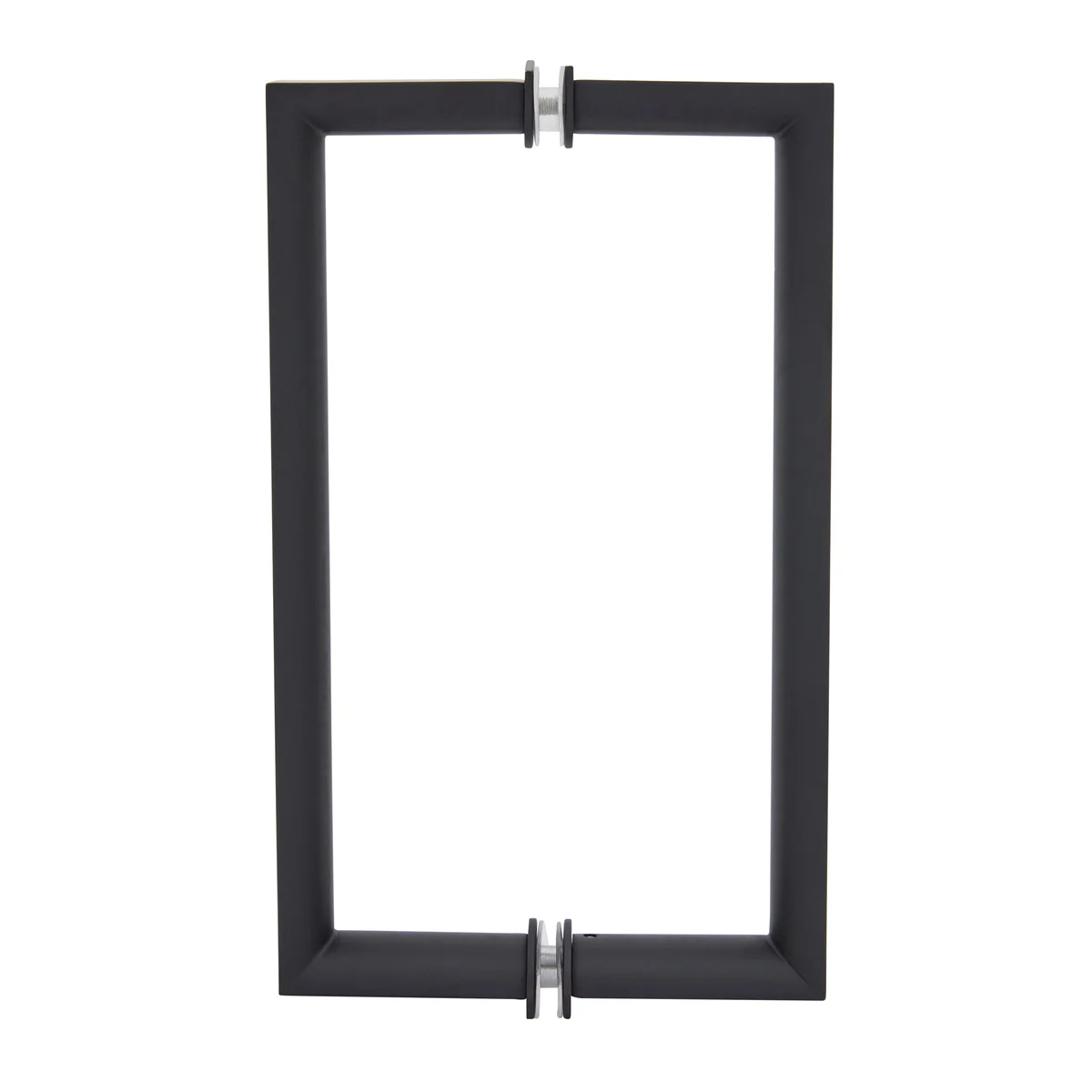 Shower Door 8" Flat-Face Back-to-Back Pull Handle, Matte Black – CRL RM8X8MBL