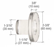 CRL SDK061 Solid Glass UV Bond Knob