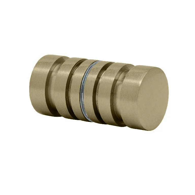 Contemporary Back-to-Back Shower Door Knob, Brushed Bronze – CRL SDK106BBRZ